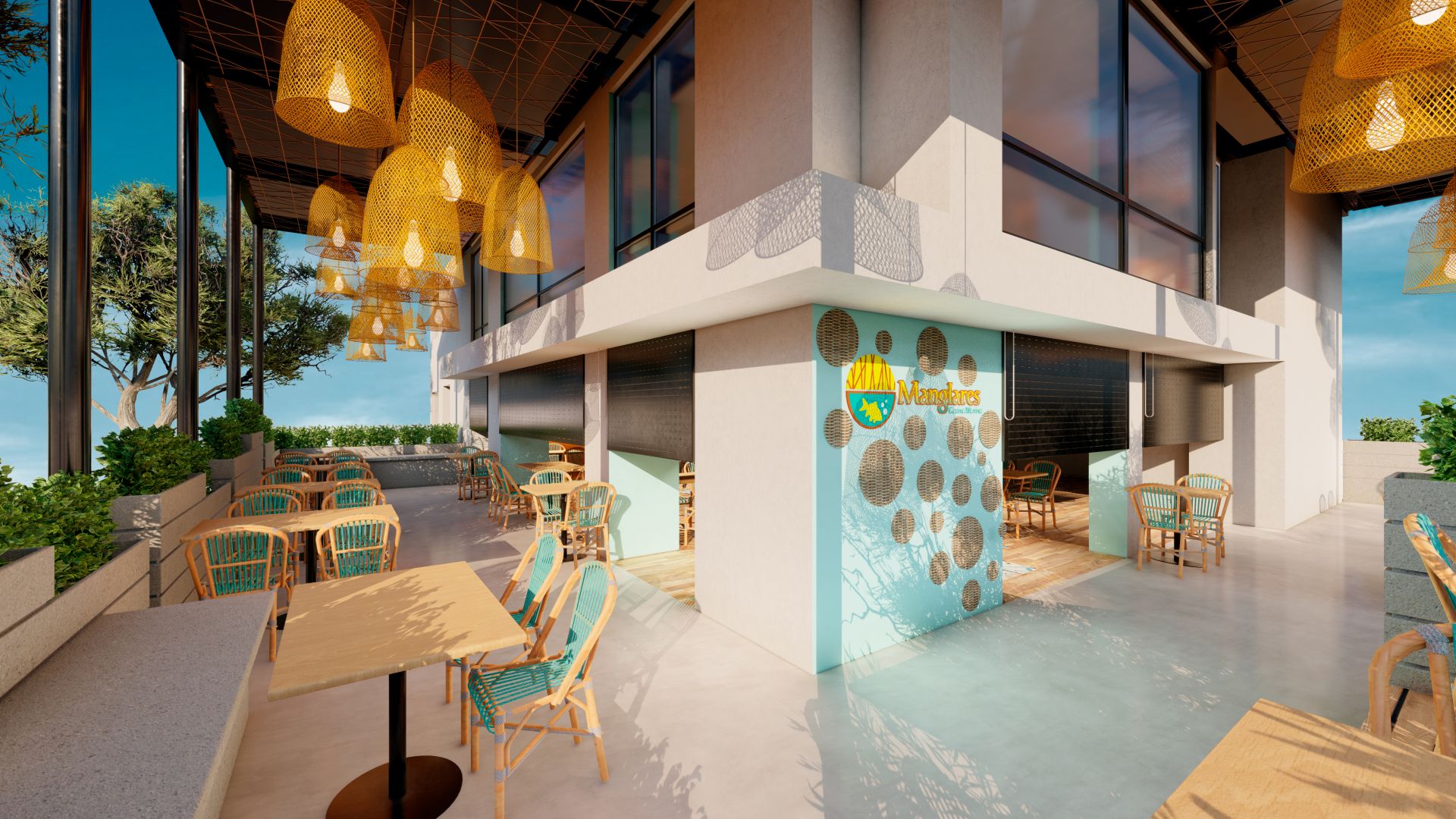 Resturante <br />Manglares